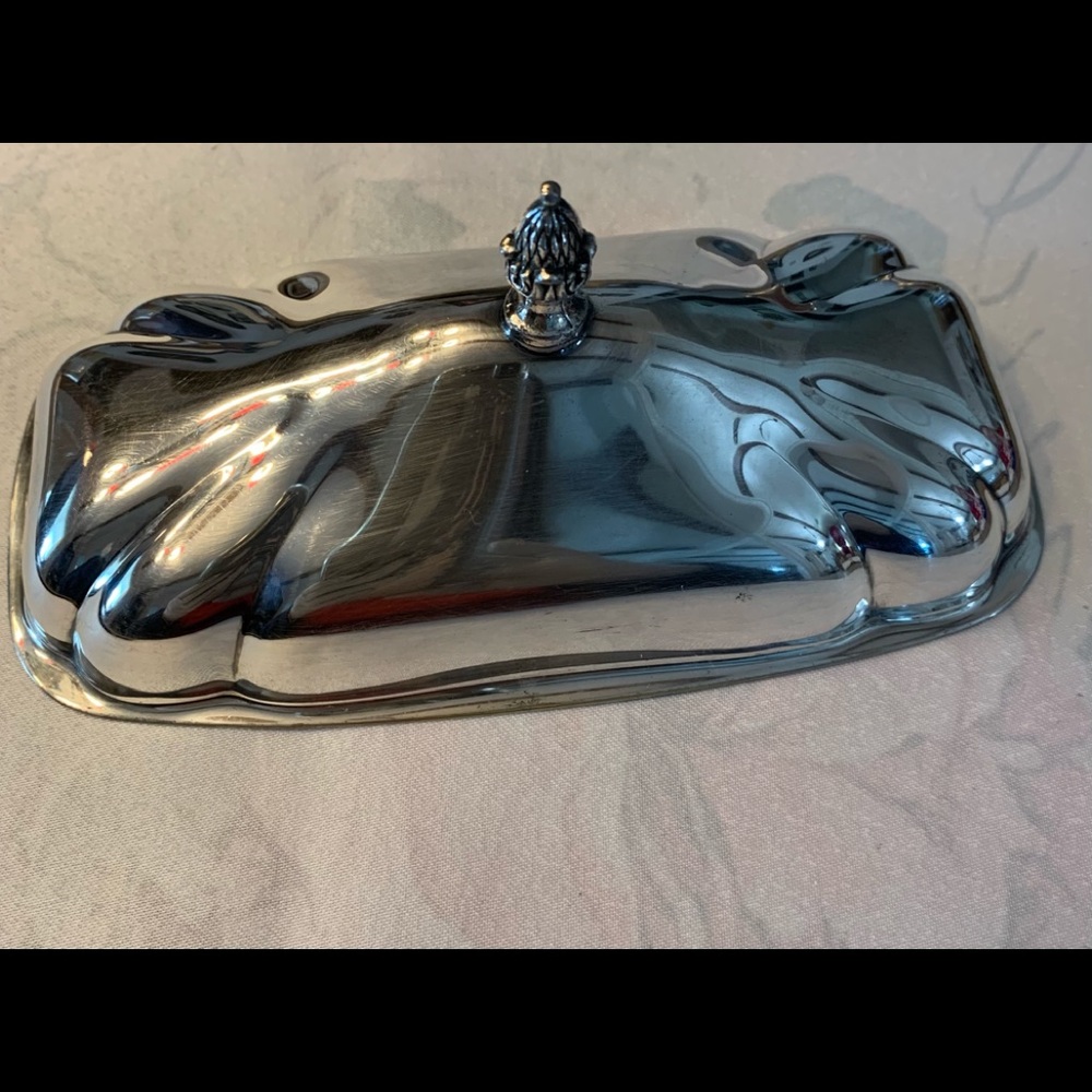 Silver Butter Dish